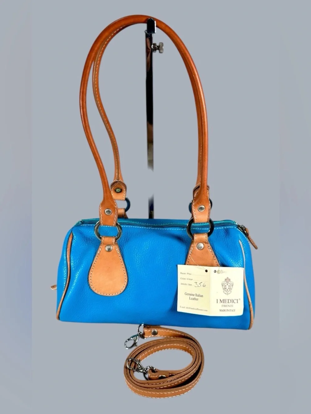 NWT I Medici Women’s Handbag/Crossbody/Shoulder Bag in Genuine Leather RARE